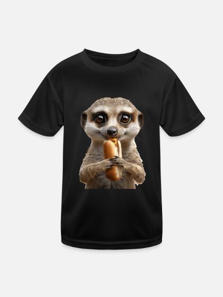 Suricate - T-shirt sport Enfant - noir