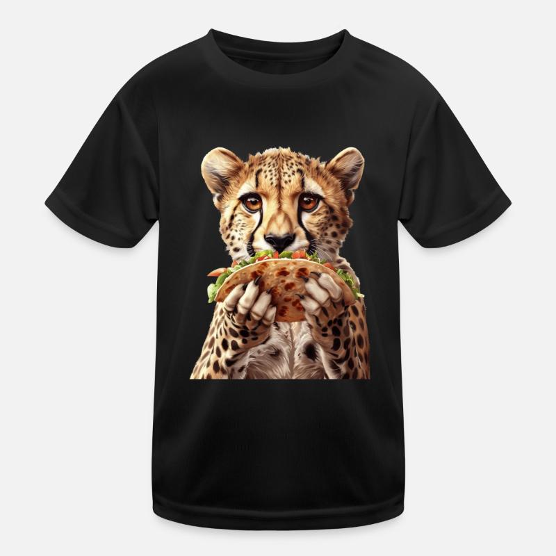 Cheetah Kids Functional T-Shirt
