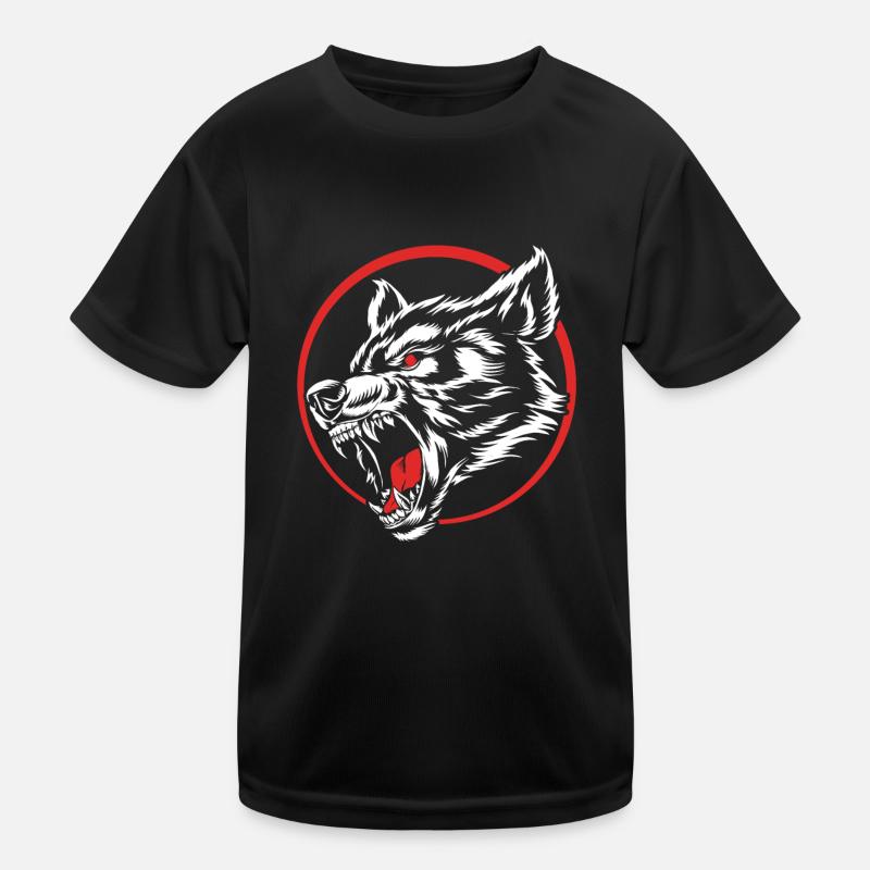 Werwolf Kinder Funktions-T-Shirt