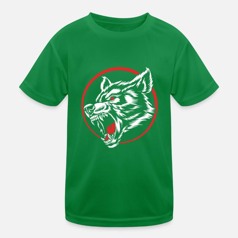 Werwolf Kinder Funktions-T-Shirt
