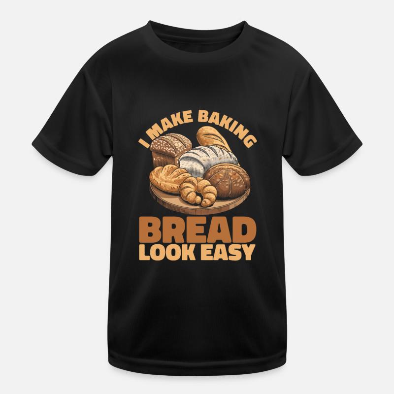 Bäcker Kinder Funktions-T-Shirt
