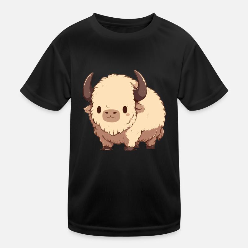Bisons Bison Kinder Funktions-T-Shirt