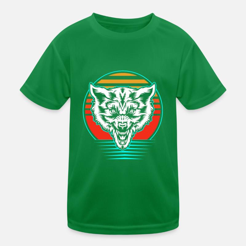 Werwolf Kinder Funktions-T-Shirt