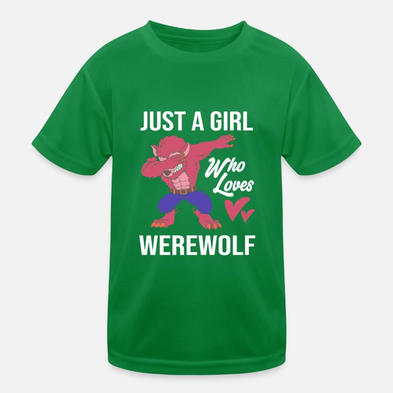 Werwolf Kinder Funktions-T-Shirt