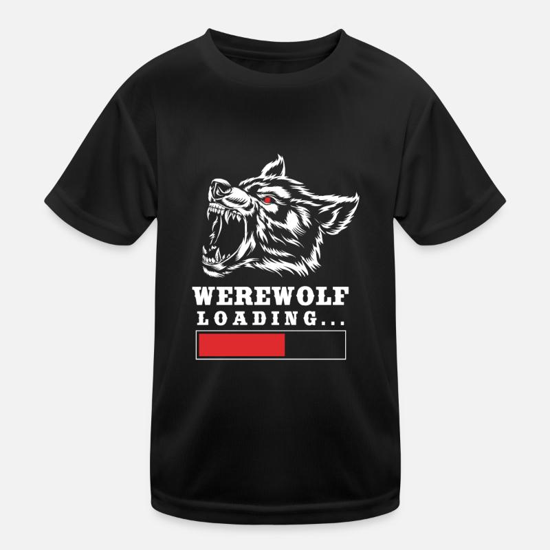 Werwolf Kinder Funktions-T-Shirt