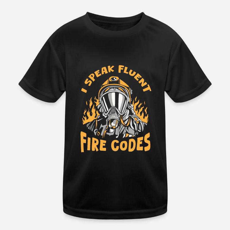 Fire marshal Kids Functional T-Shirt