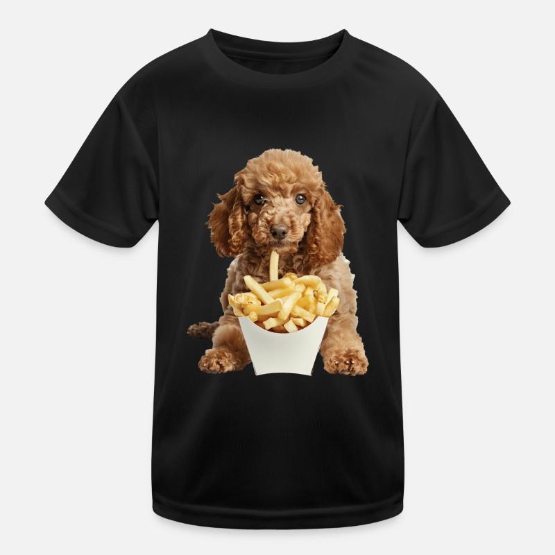 Caniche T-shirt sport Enfant