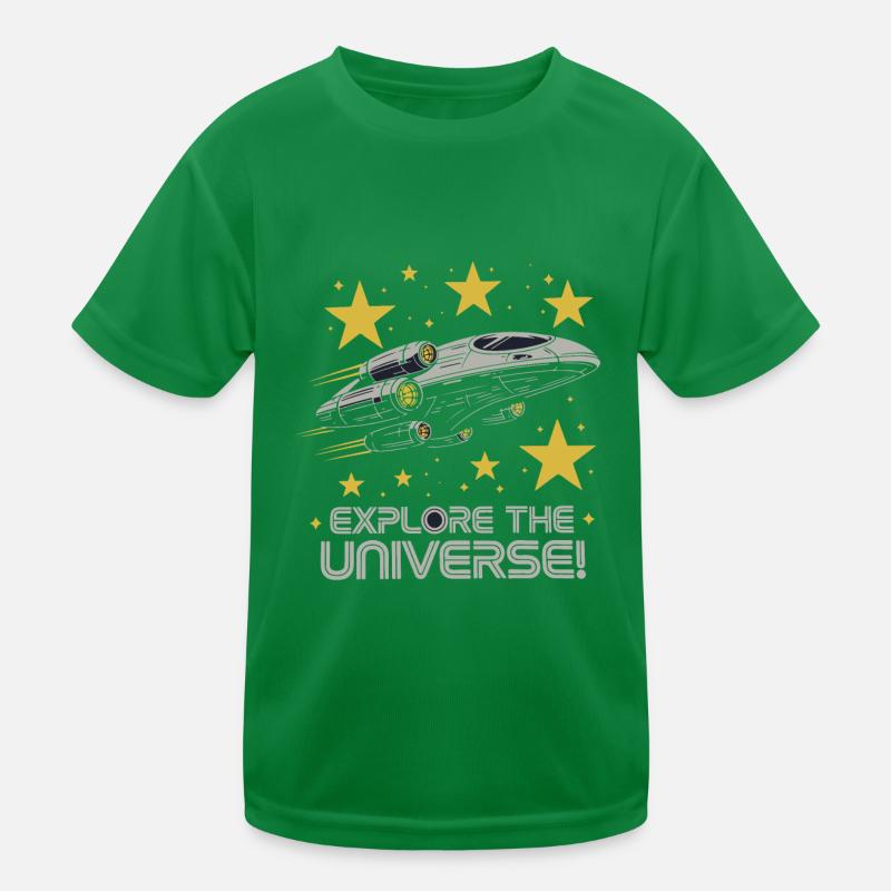 RAUMSCHIFFE Kinder Funktions-T-Shirt