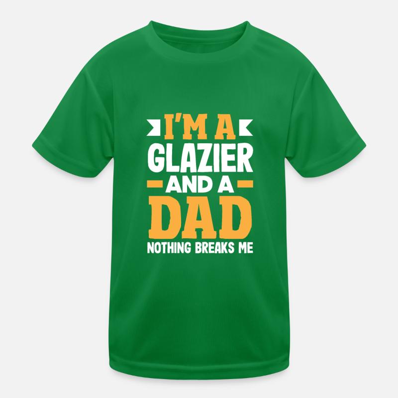 Glaser Geschenk Kinder Funktions-T-Shirt