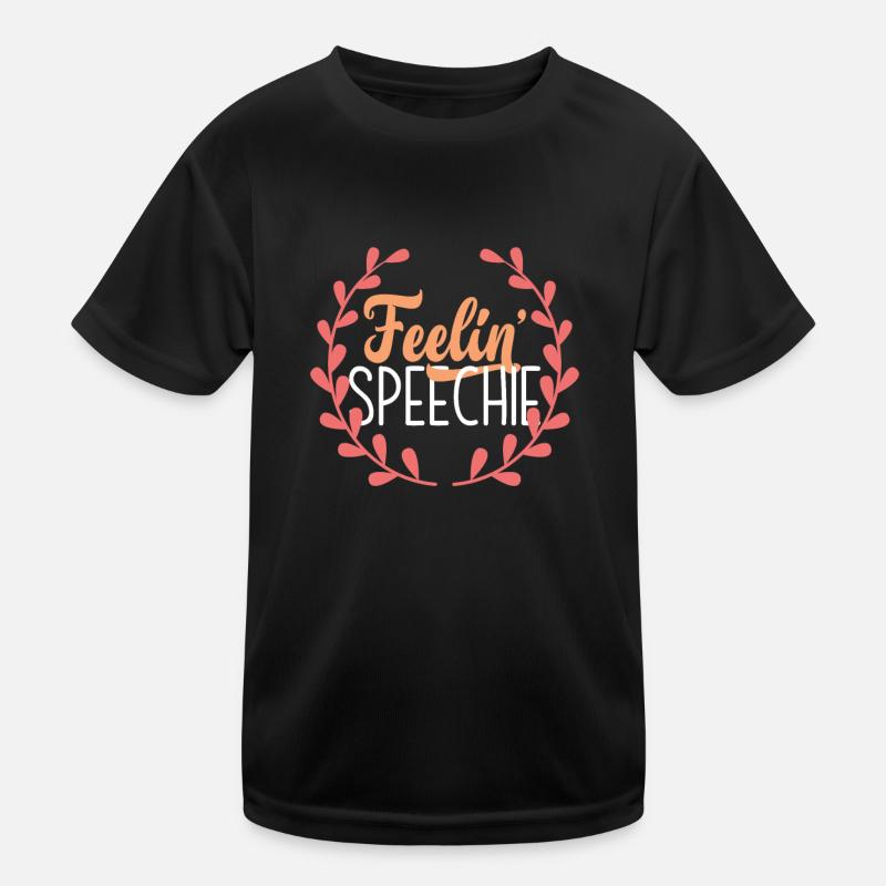 Feelin' Speechie Orthophonie T-shirt sport Enfant