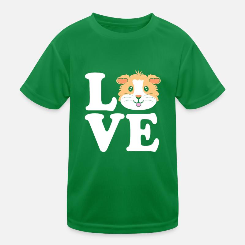 Meerschweinchen Kinder Funktions-T-Shirt