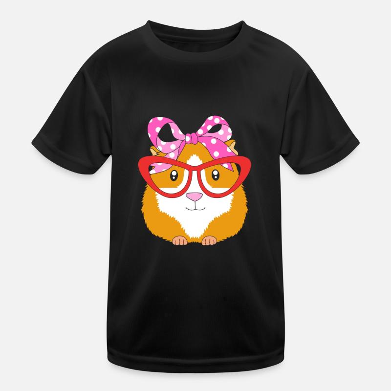Meerschweinchen Kinder Funktions-T-Shirt