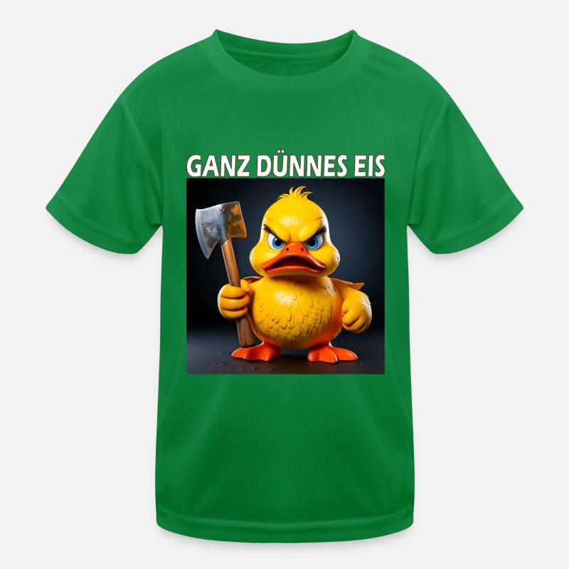 GANZ DÜNNES EIS Kinder Funktions-T-Shirt