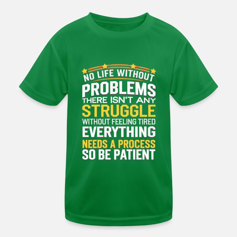 patienter T-shirt sport Enfant