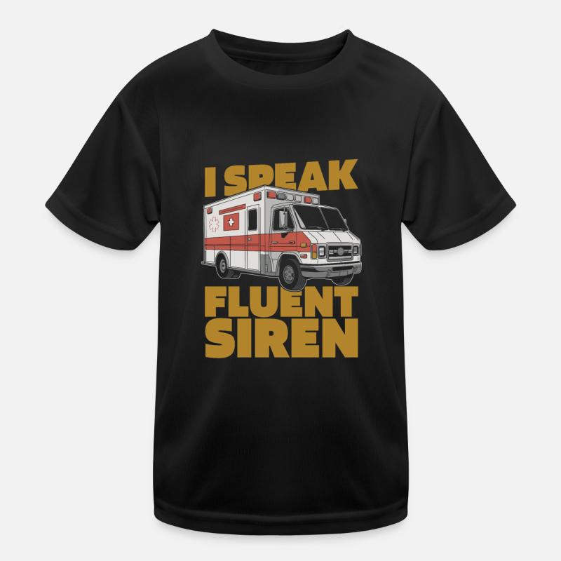Ambulance driver Kids Functional T-Shirt