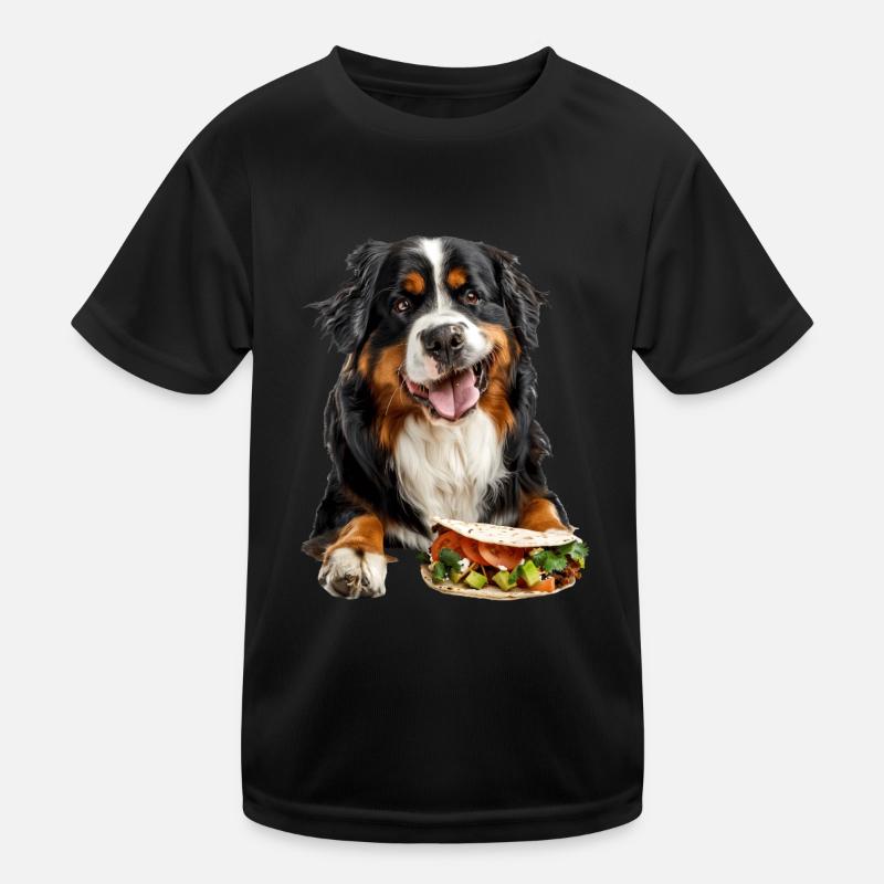 Bernese Mountain Dog Kinder Funktions-T-Shirt
