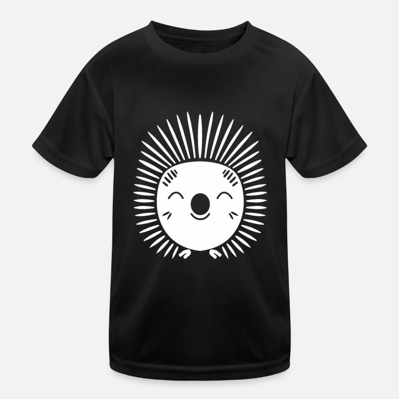 Stachelschwein Kinder Funktions-T-Shirt
