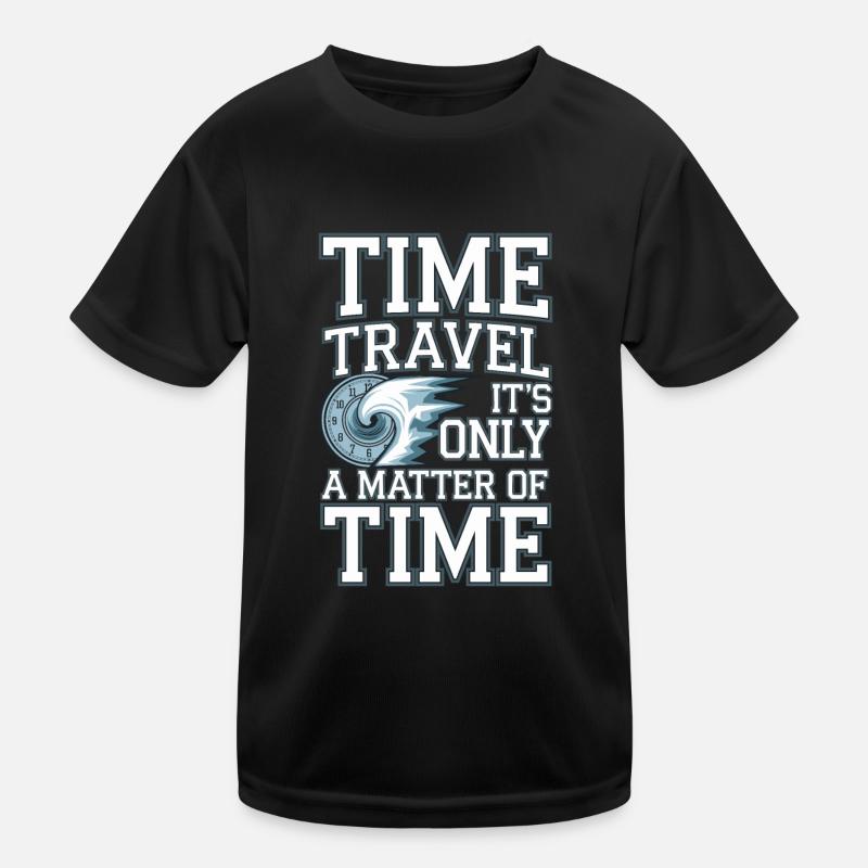 Passionné de science-fiction et de voyage dans le temps T-shirt sport Enfant