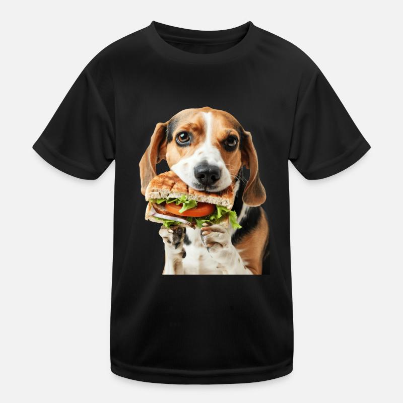 Beagle Kinder Funktions-T-Shirt