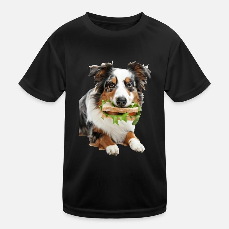 Australian Shepherd Kids Functional T-Shirt