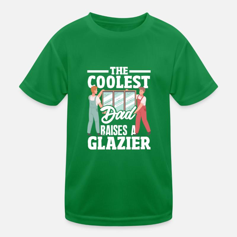 Glaser Geschenk Kinder Funktions-T-Shirt