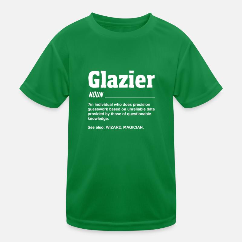 Glaser Geschenk Kinder Funktions-T-Shirt