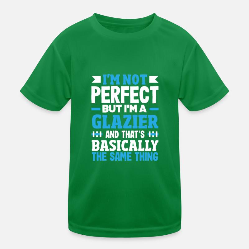 Glaser Geschenk Kinder Funktions-T-Shirt