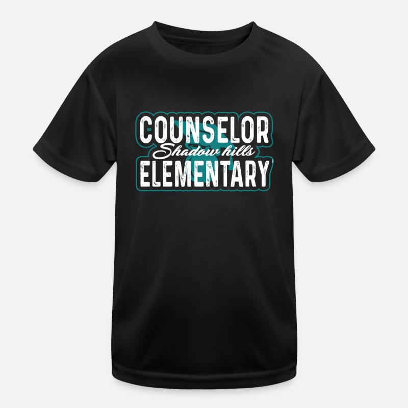 School Counselor Shadow Hills Elementary Kids Functional T-Shirt