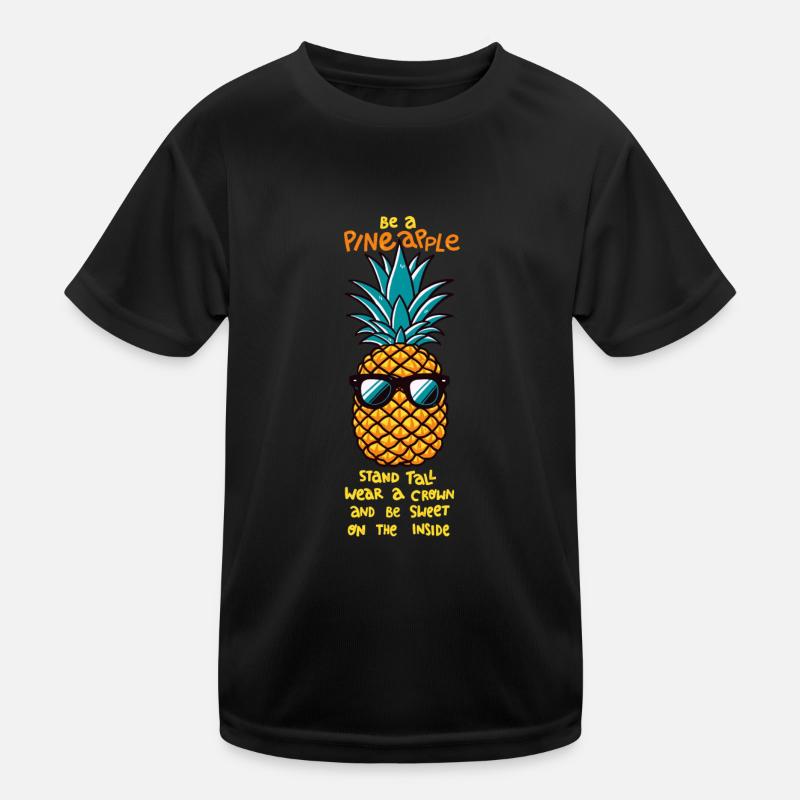 Sei eine Ananas Kinder Funktions-T-Shirt