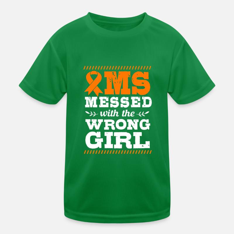 Multiple Sklerose MS Kinder Funktions-T-Shirt