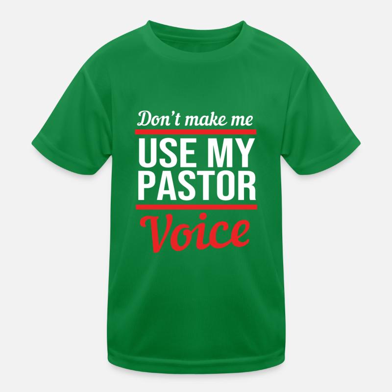 Pastor Kids Functional T-Shirt