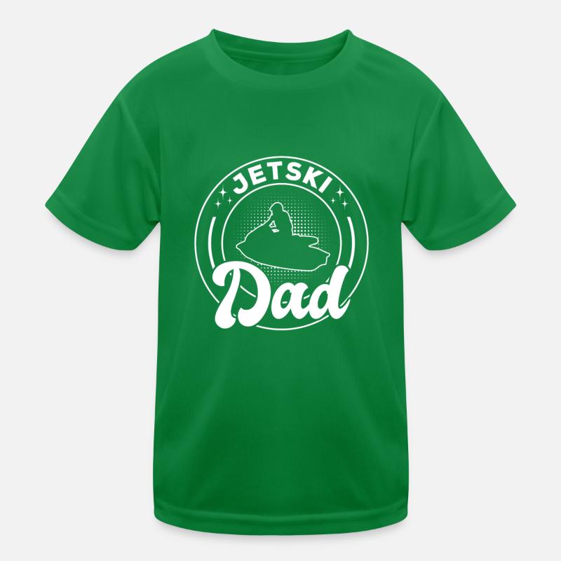 Jetski Dad Jetski Driver Jetski Daddy Jetski Kinder Funktions-T-Shirt