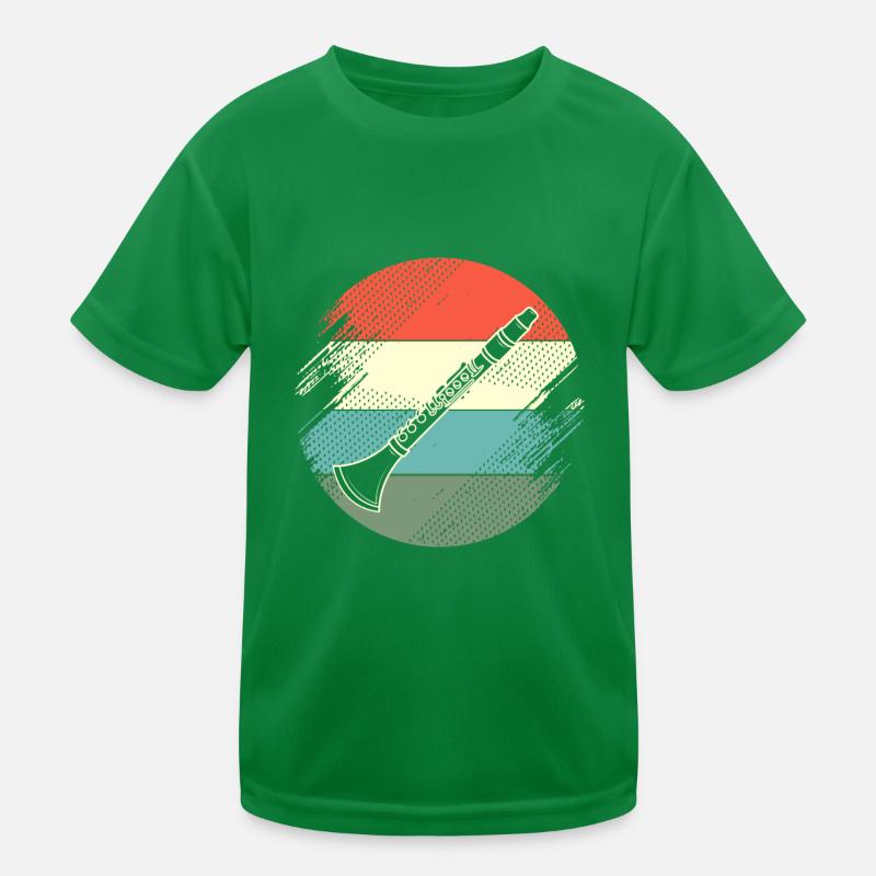 Klarinette Kinder Funktions-T-Shirt