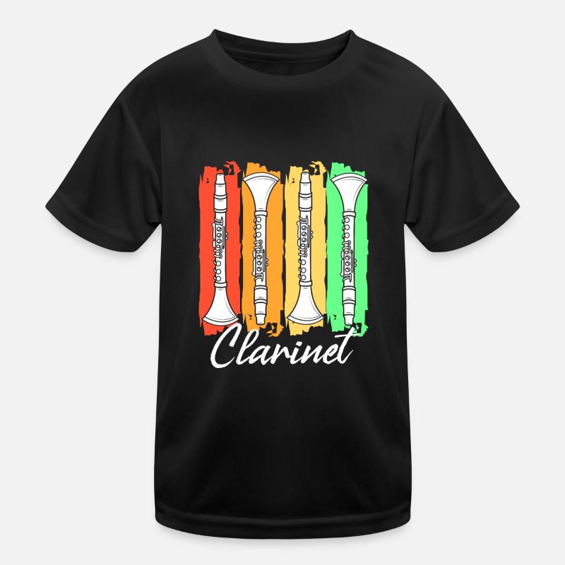 Clarinet Kids Functional T-Shirt