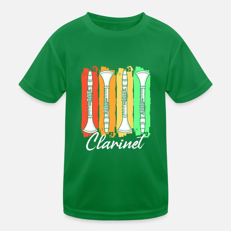 Clarinet Kids Functional T-Shirt