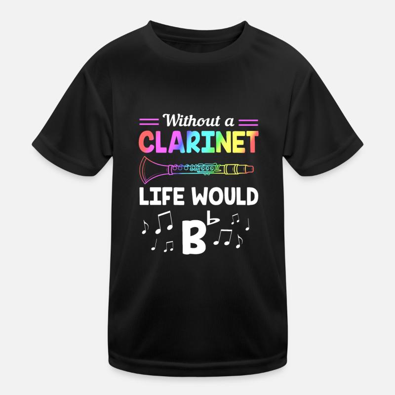 Clarinet Kids Functional T-Shirt