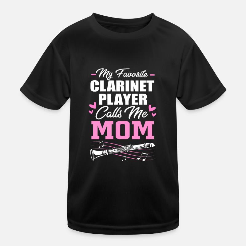 Clarinet Kids Functional T-Shirt