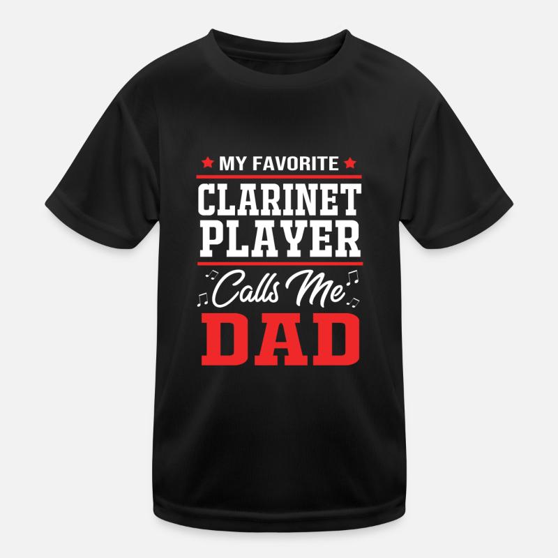 Clarinet Kids Functional T-Shirt