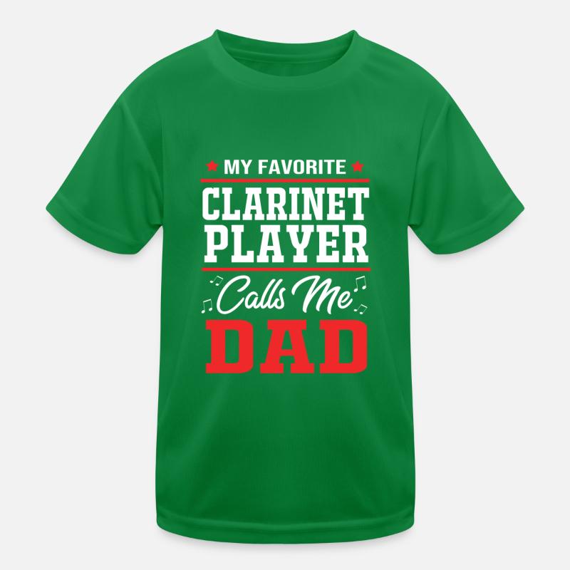 Clarinet Kids Functional T-Shirt