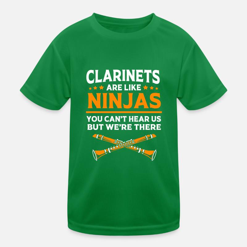 Clarinet Kids Functional T-Shirt