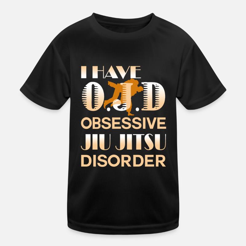 Obsessive Jiu Jitsu Disorder Kids Functional T-Shirt