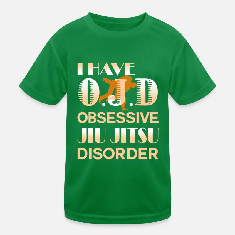 Obsessive Jiu Jitsu Disorder Kids Functional T-Shirt