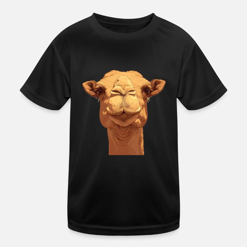 Camel Kamele Kamel Kinder Funktions-T-Shirt