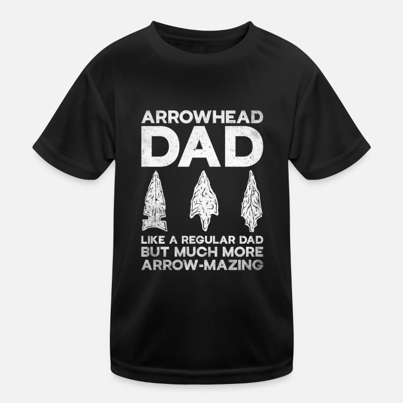 Arrowheads Collection de pointes de flèche de collection T-shirt sport Enfant