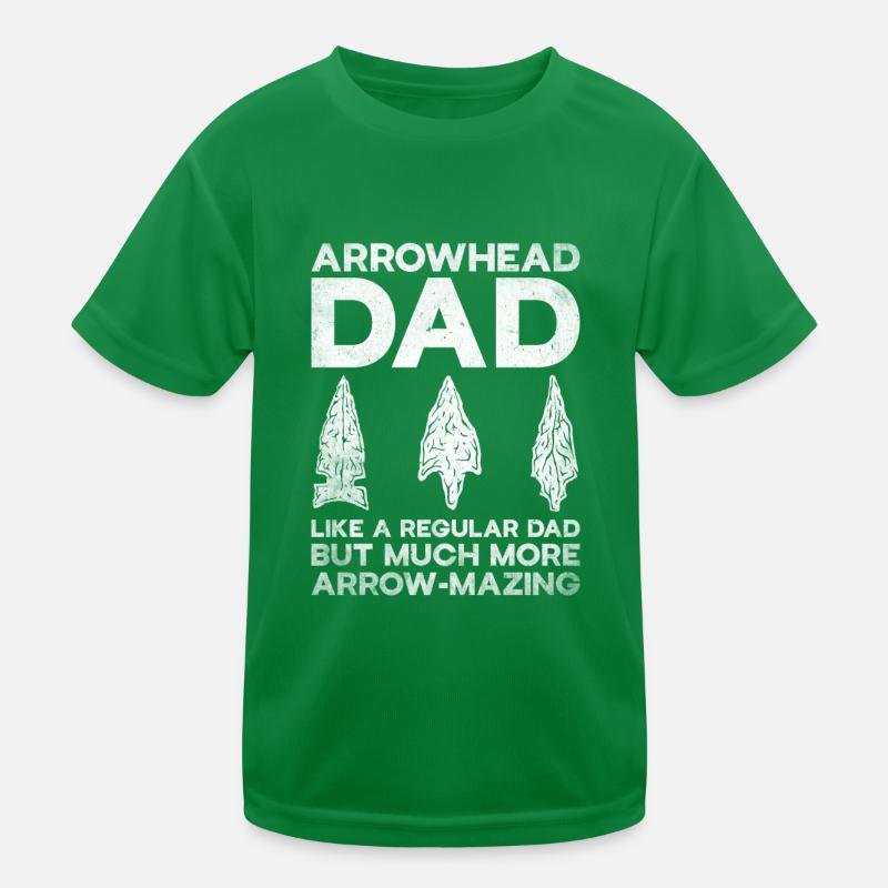 Pfeilspitzen Sammler Pfeilspitzen Sammlung Kinder Funktions-T-Shirt