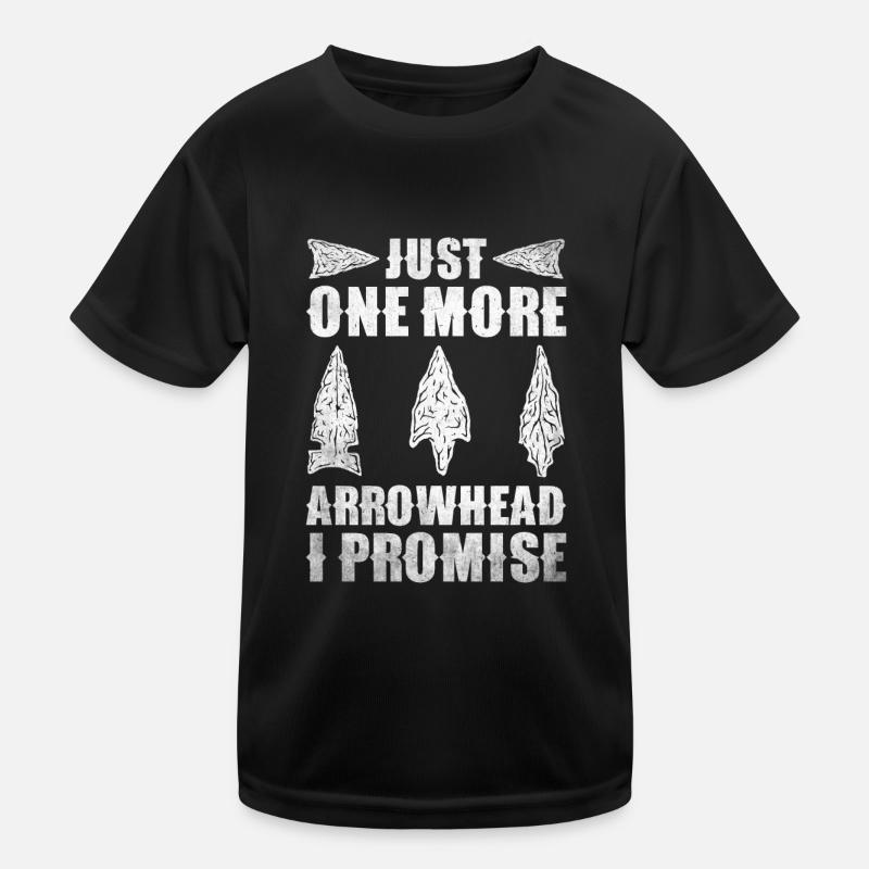 Arrowheads Collection de pointes de flèche de collection T-shirt sport Enfant