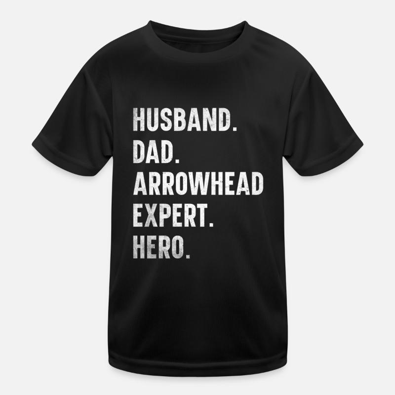 Arrowheads Collection de pointes de flèche de collection T-shirt sport Enfant
