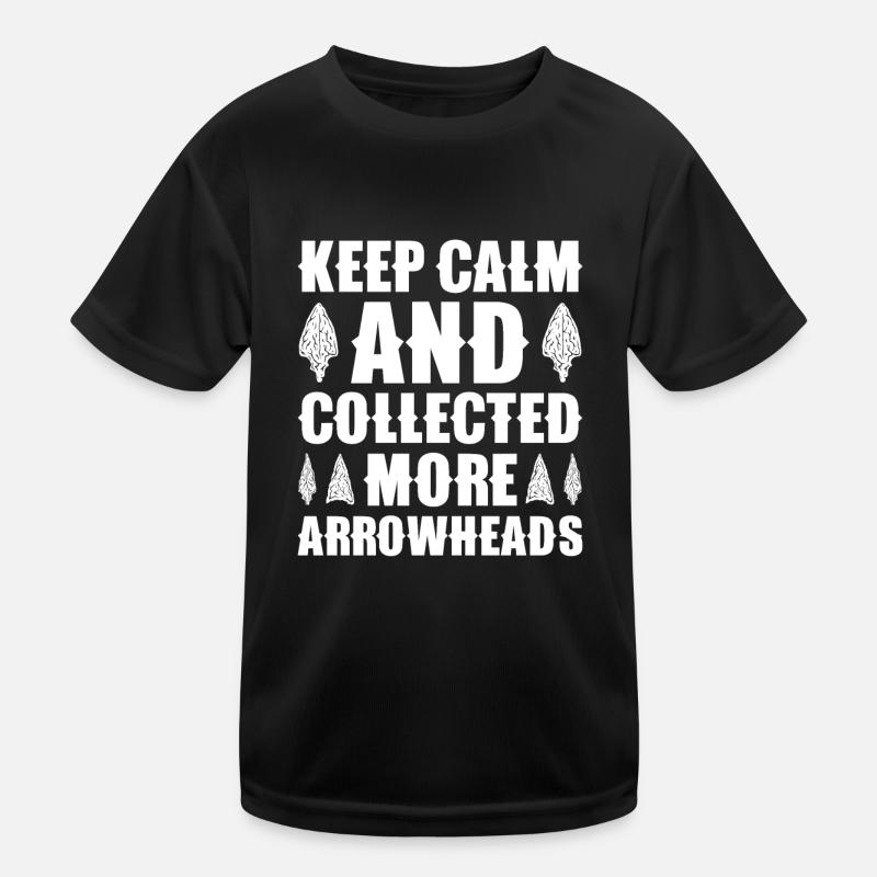 Arrowheads Collection de pointes de flèche de collection T-shirt sport Enfant