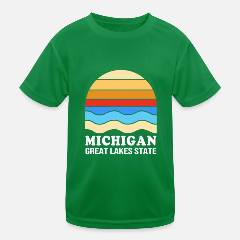 Great Lakes Kinder Funktions-T-Shirt