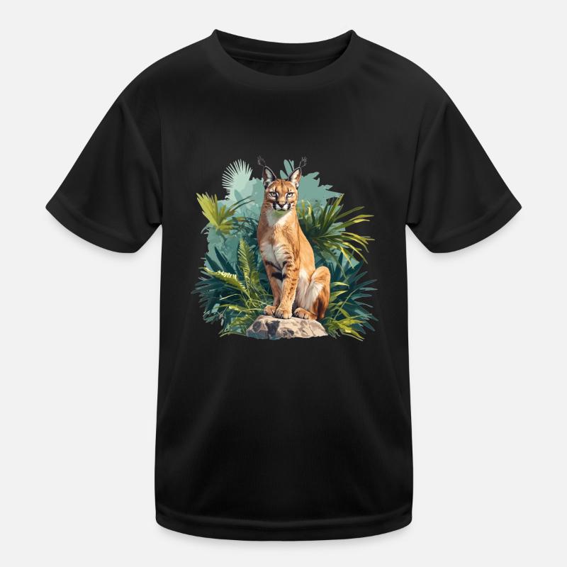 Caracal Karakale Karakal Kinder Funktions-T-Shirt